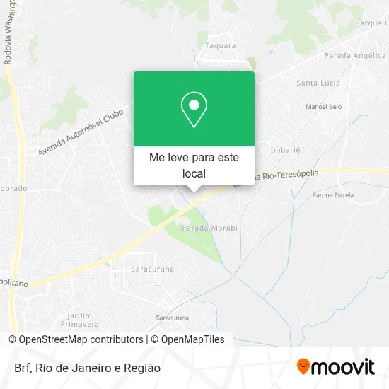 Brf mapa