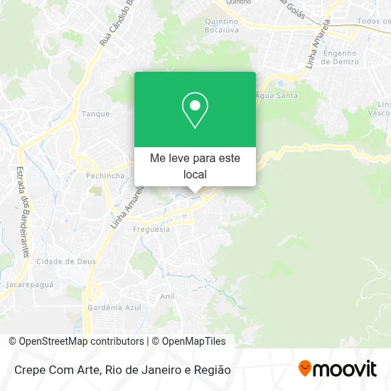 Crepe Com Arte mapa