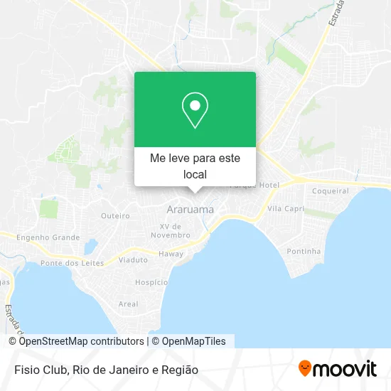 Fisio Club mapa