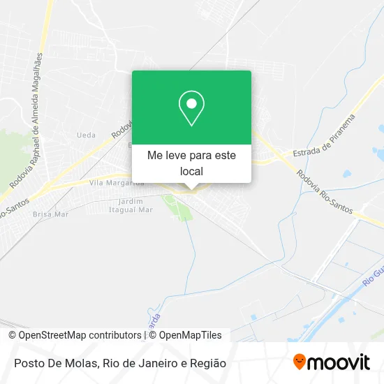 Posto De Molas mapa