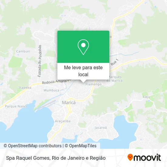 Spa Raquel Gomes mapa