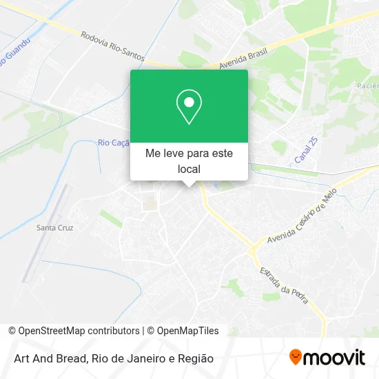 Art And Bread mapa