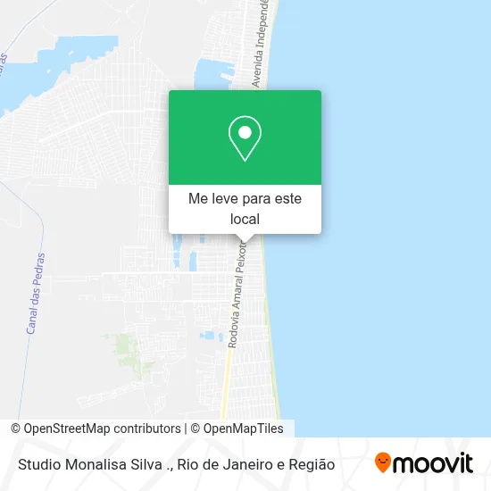 Studio Monalisa Silva . mapa