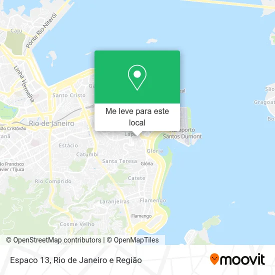 Espaco 13 mapa