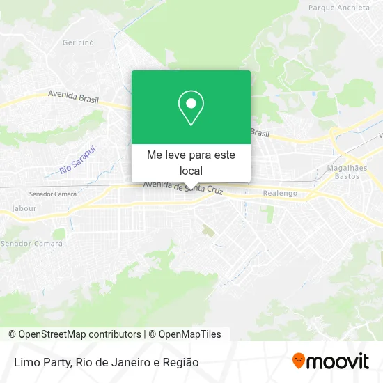 Limo Party mapa