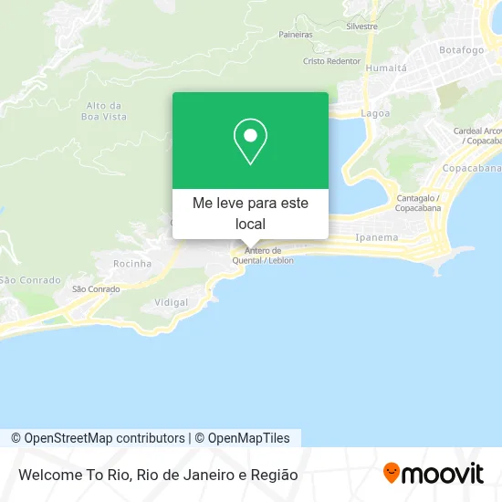 Welcome To Rio mapa