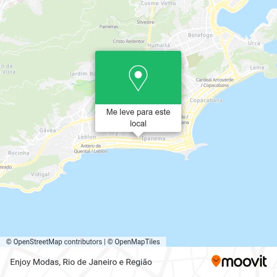 Enjoy Modas mapa