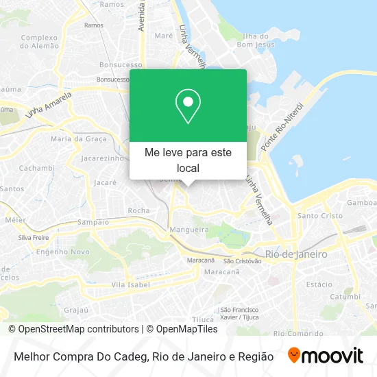 Melhor Compra Do Cadeg mapa
