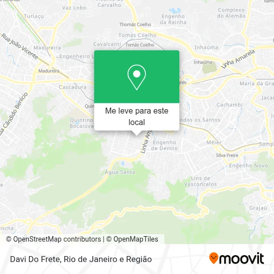Davi Do Frete mapa