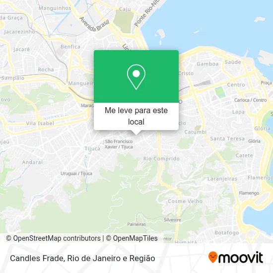 Candles Frade mapa