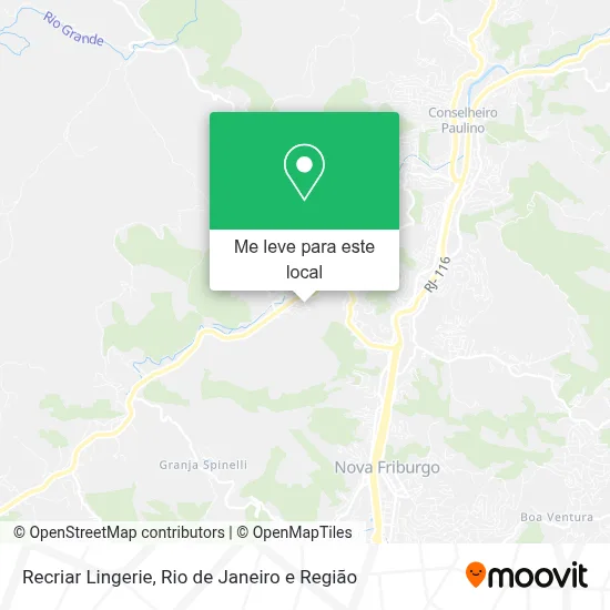 Recriar Lingerie mapa