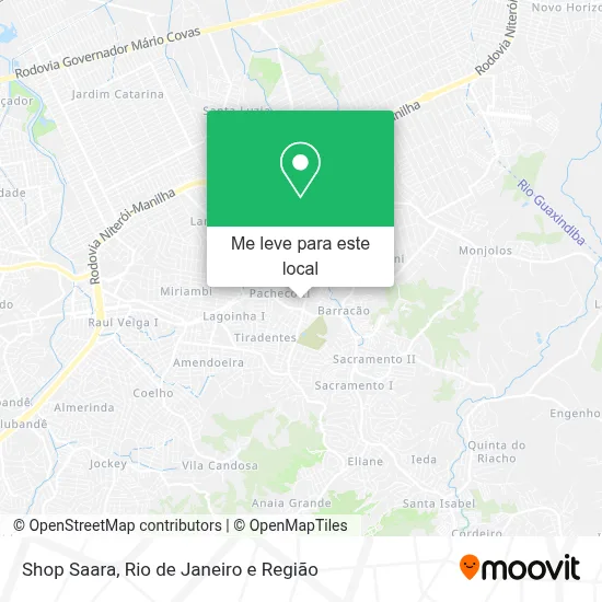 Shop Saara mapa
