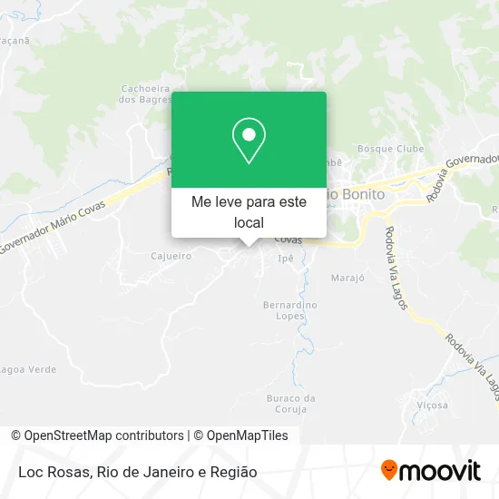 Loc Rosas mapa