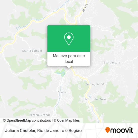Juliana Castelar mapa