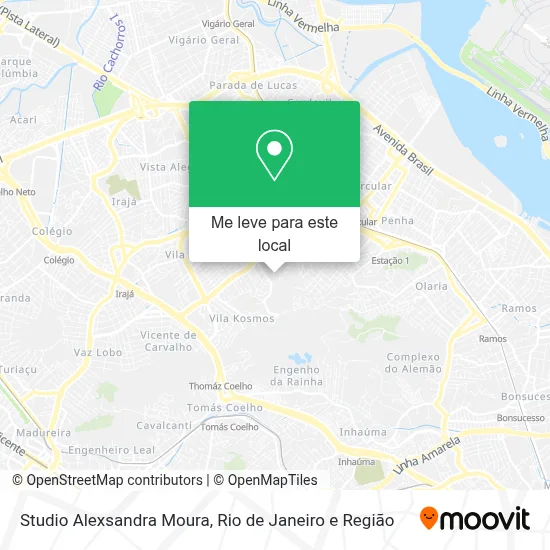 Studio Alexsandra Moura mapa