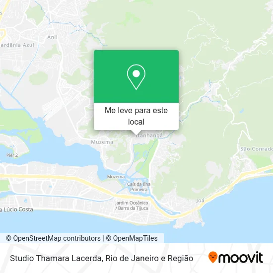 Studio Thamara Lacerda mapa