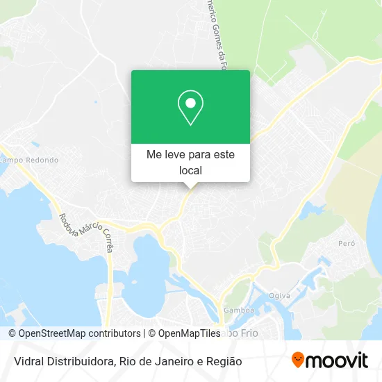 Vidral Distribuidora mapa