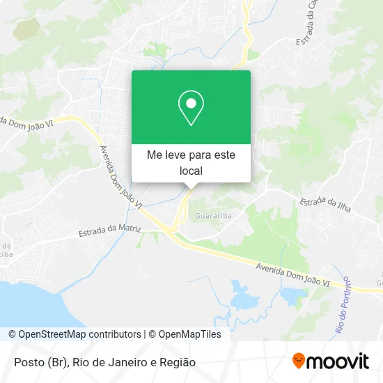 Posto (Br) mapa