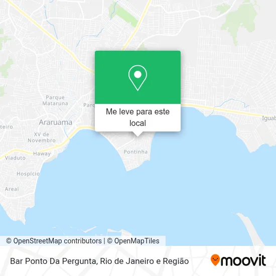 Bar Ponto Da Pergunta mapa