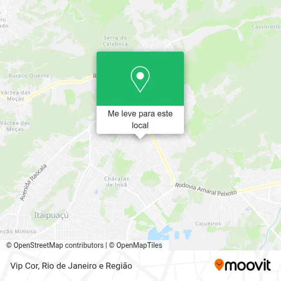 Vip Cor mapa