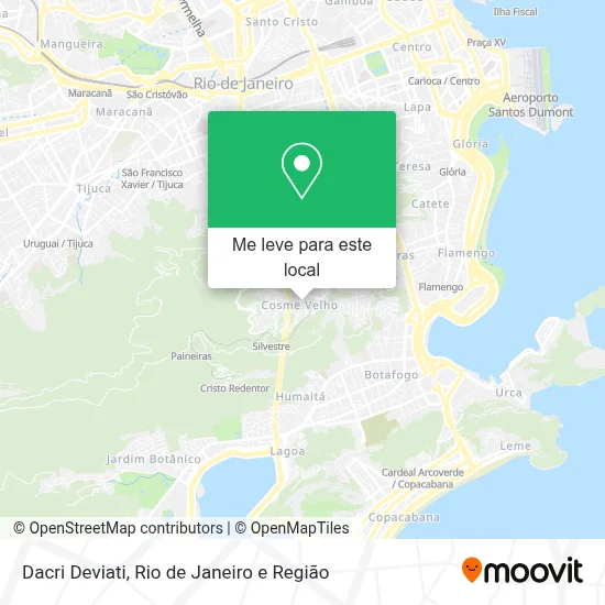 Dacri Deviati mapa