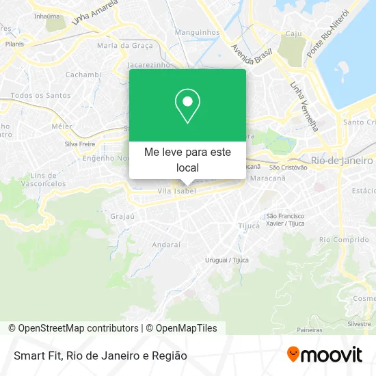 Smart Fit mapa