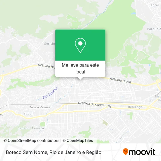 Boteco Sem Nome mapa