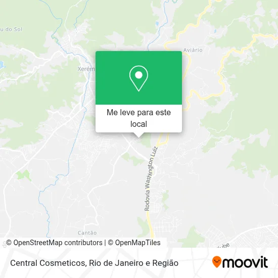 Central Cosmeticos mapa