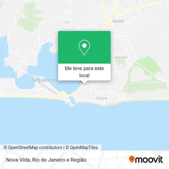 Nova Vida mapa