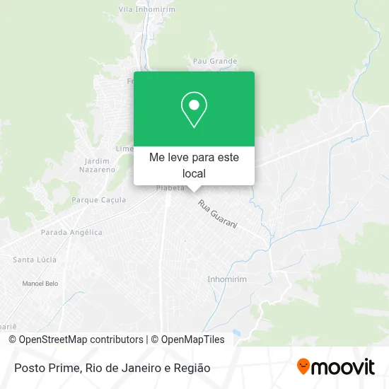 Posto Prime mapa