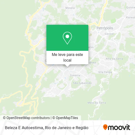 Beleza E Autoestima mapa