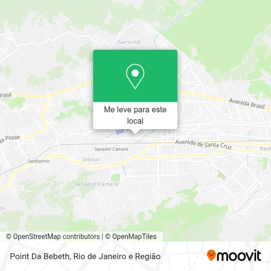 Point Da Bebeth mapa