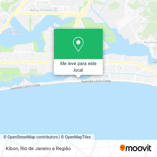 Kibon mapa