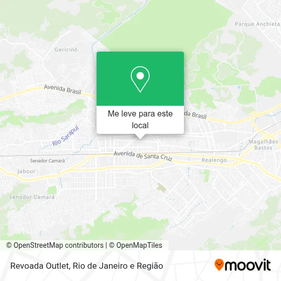 Revoada Outlet mapa