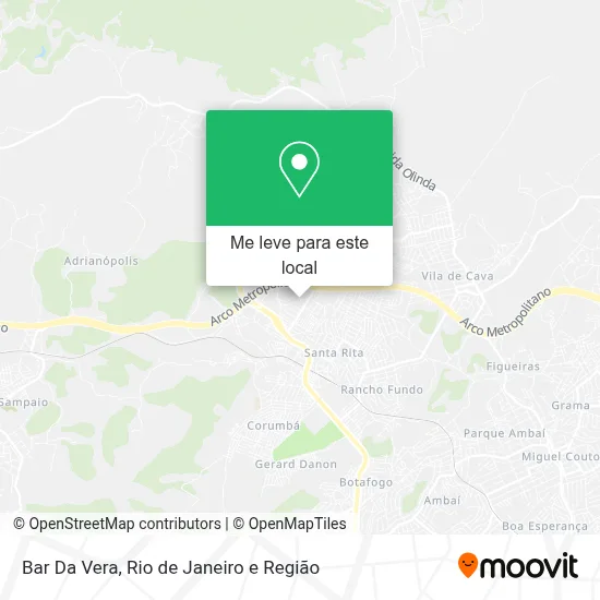 Bar Da Vera mapa