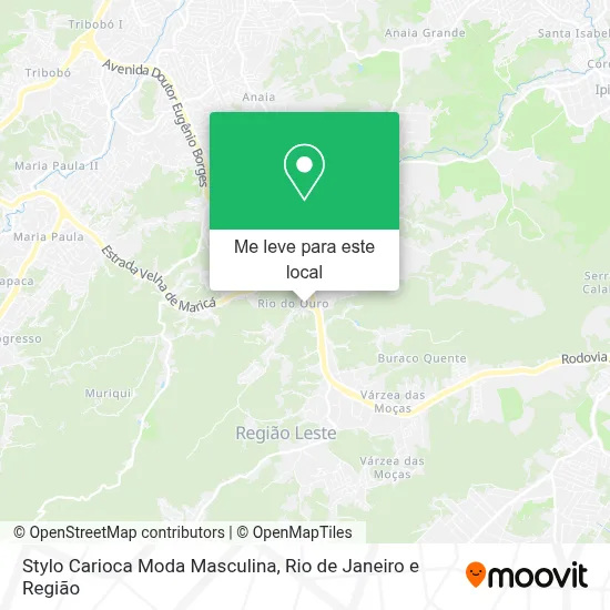 Stylo Carioca Moda Masculina mapa