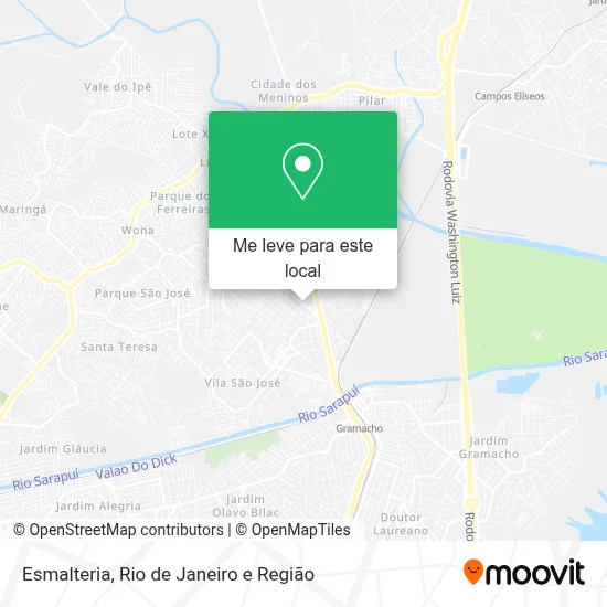Esmalteria mapa