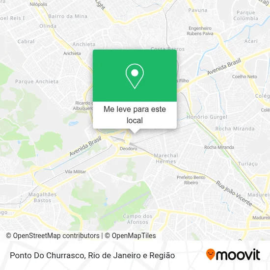 Ponto Do Churrasco mapa