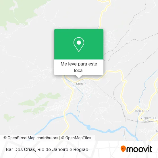 Bar Dos Crias mapa