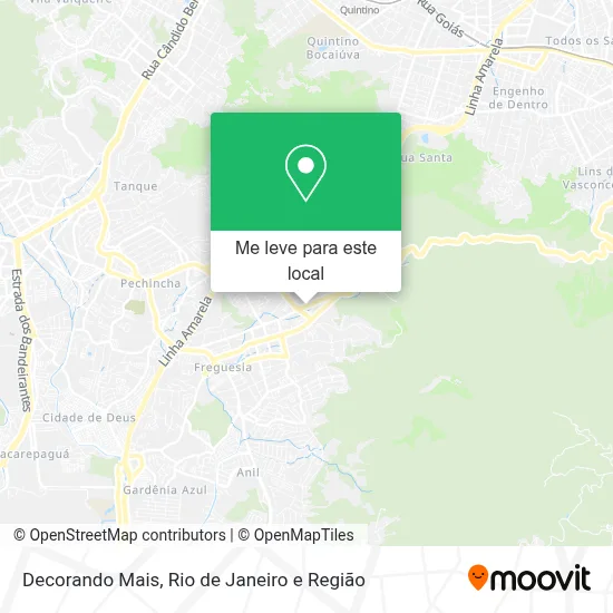 Decorando Mais mapa