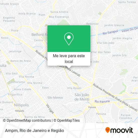 Ampm mapa