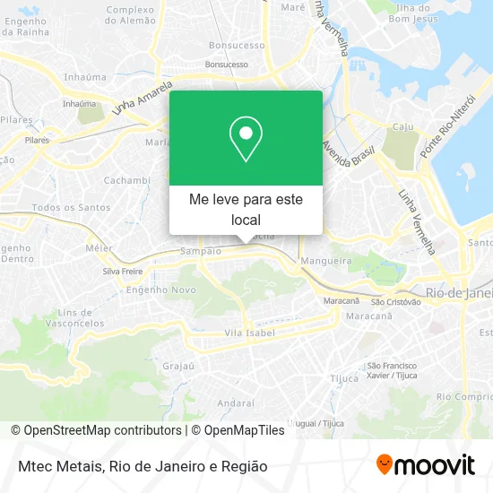 Mtec Metais mapa