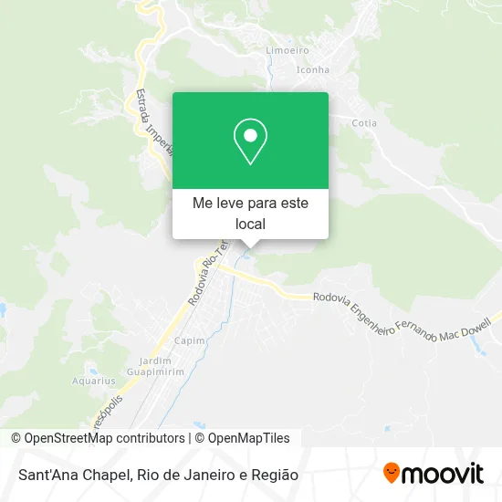 Sant'Ana Chapel mapa