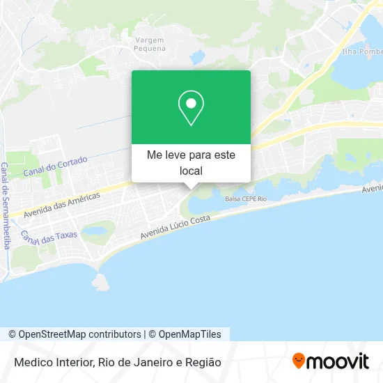 Medico Interior mapa