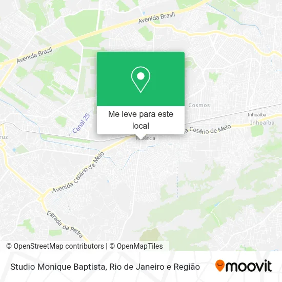 Studio Monique Baptista mapa