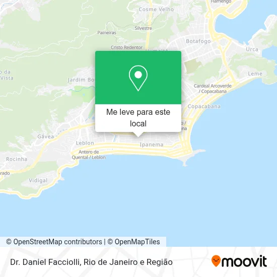 Dr. Daniel Facciolli mapa