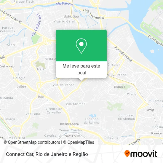 Connect Car mapa