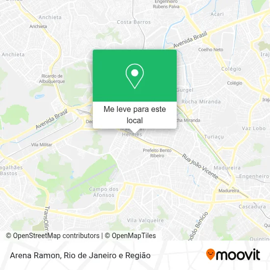 Arena Ramon mapa