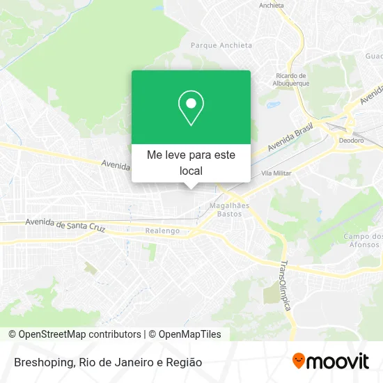 Breshoping mapa