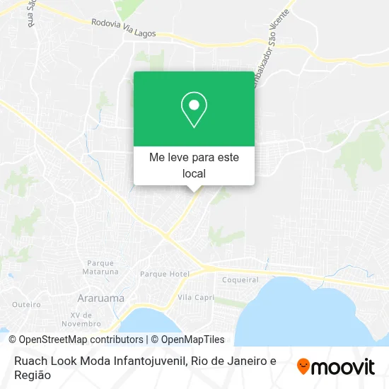 Ruach Look Moda Infantojuvenil mapa